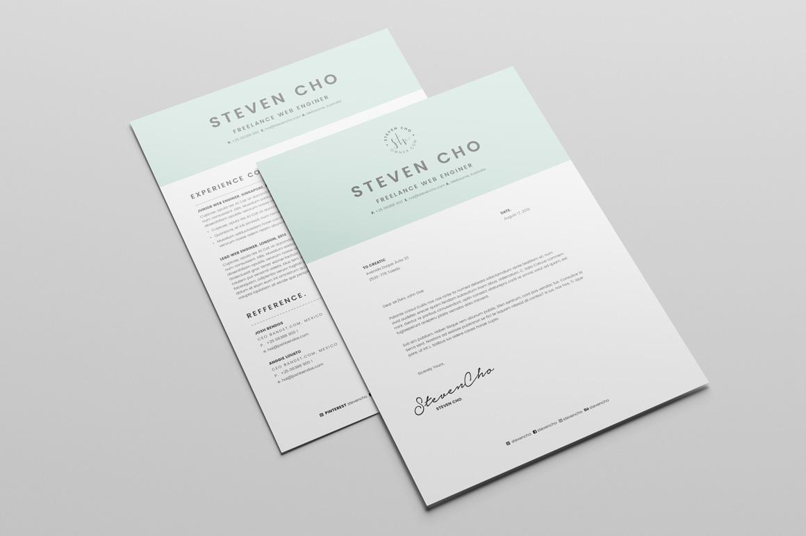 Free Freelancer Resume Template with Simple Look