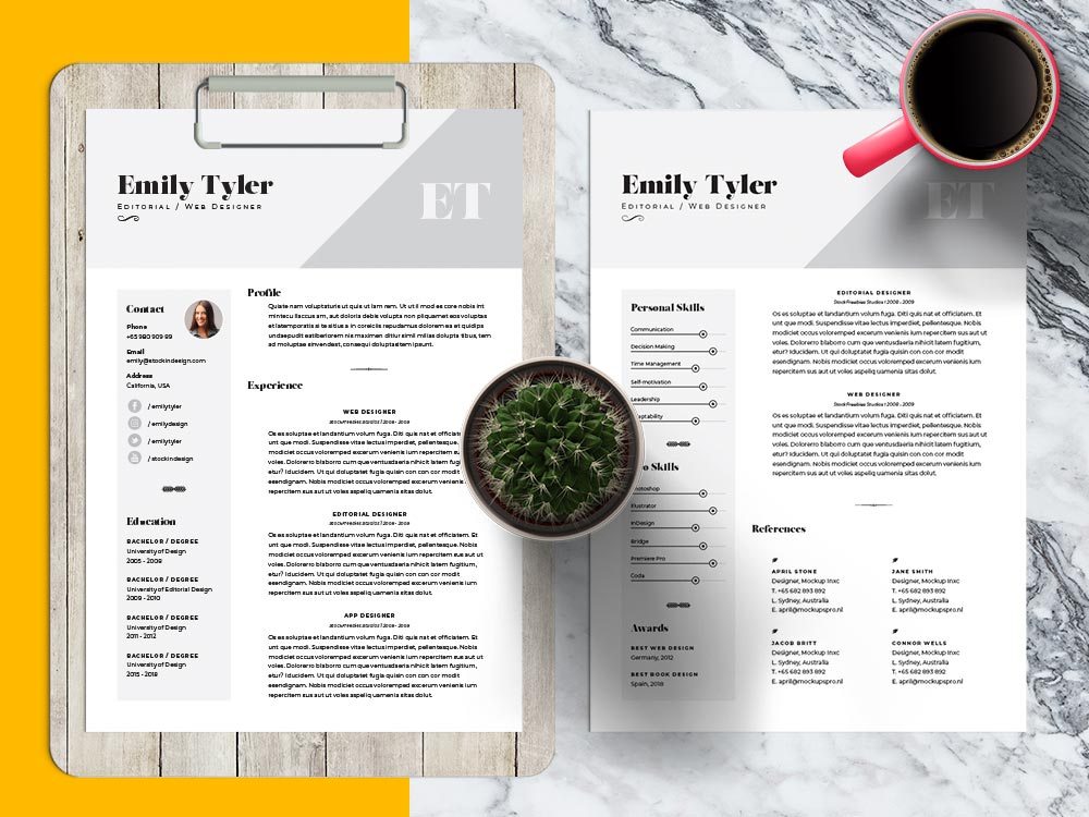 Free Professional Indesign CV/Resume Template Free Download Free Professional Indesign CV/Resume Template Free Download