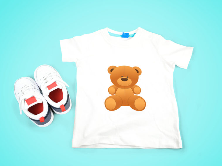 Download Photorealistic Kids T-Shirt Mockup - Free Download