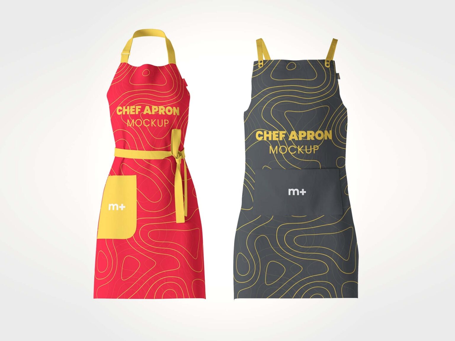 Download Chef Kitchen Apron Mockup - Free Download