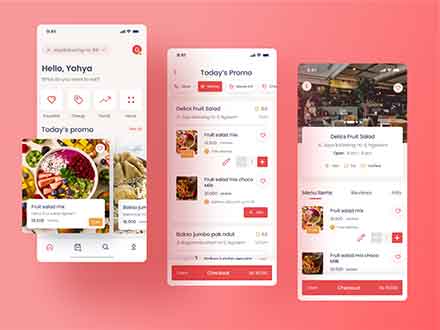 Fooder Free Food Ordering App Template (FIG) - Free Download