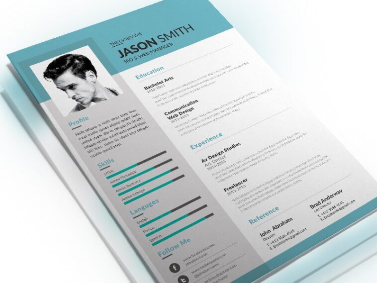 Free Red Style Resume Template for Any Job Opportunity Free Download