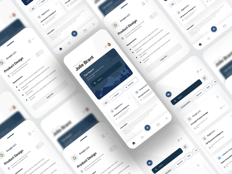 Job Finder App Concept - Pivle