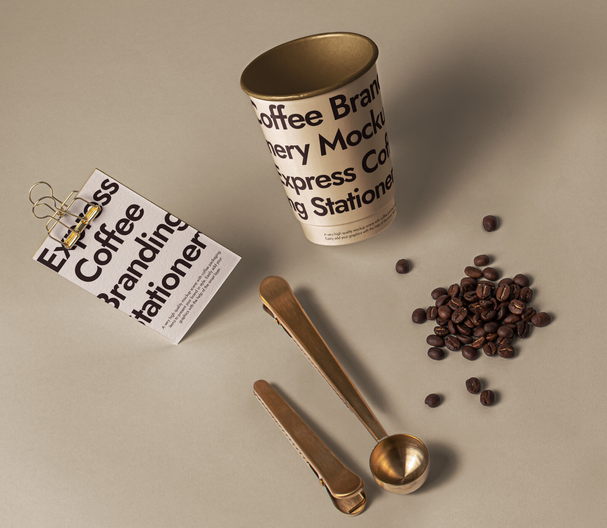 Download Coffee Set Branding Mockup - Free Download