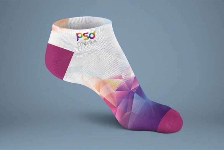 Download Free Sock Mockup PSD - Pivle