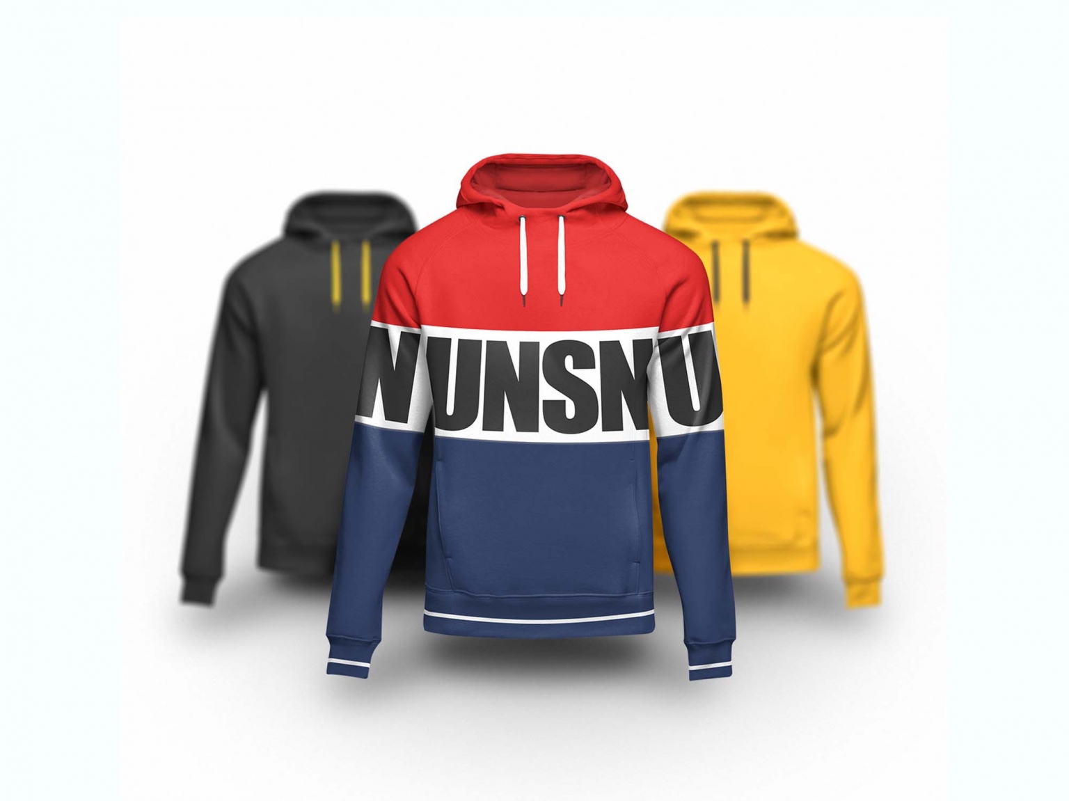 Plain Hoodie Sweatshirt Mockup - Free Download