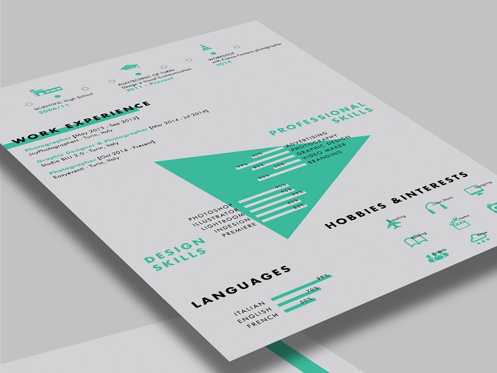 creative resume template free download
