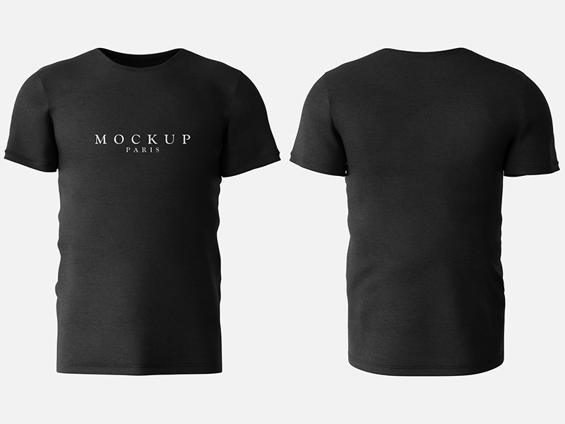 T-Shirt Back Mockup Mockup shirt psd template tshirt freepik shirts templates vectors hanging tshirts ago years graphic resources business