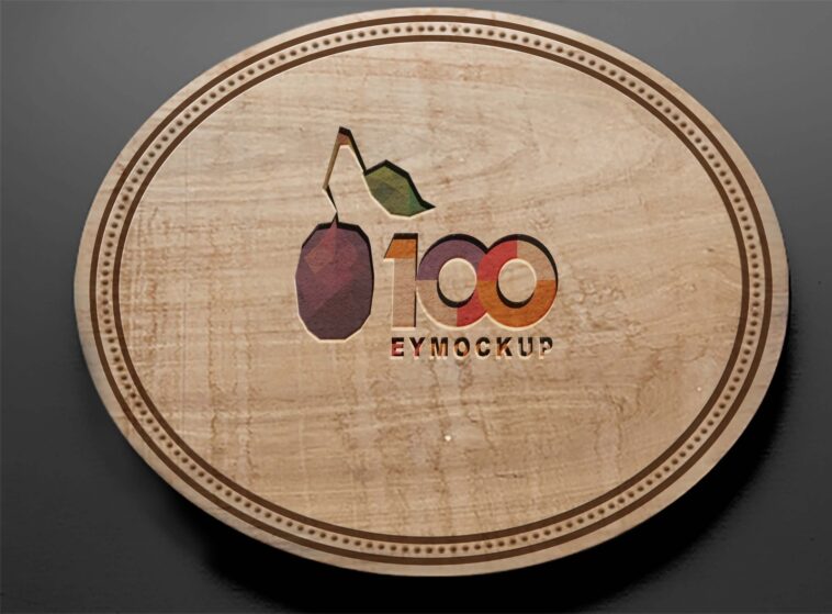 Download Free Wood Coaster Mockup - Free Download