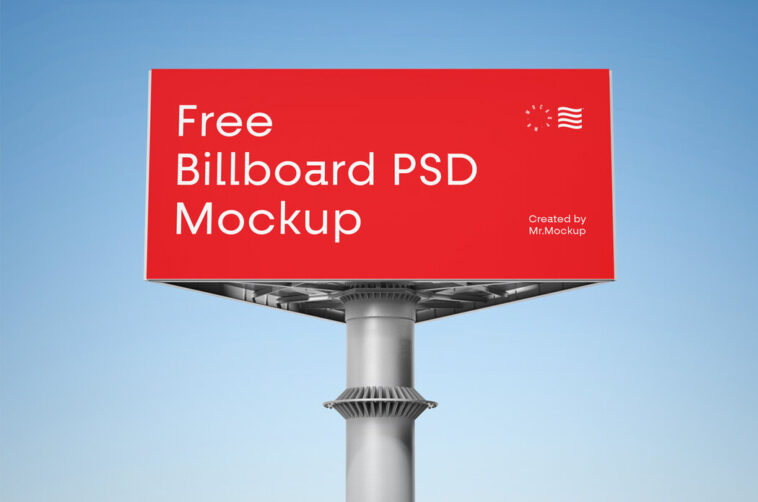 Download Free Advertising Billboard Mockup Psd Free Download