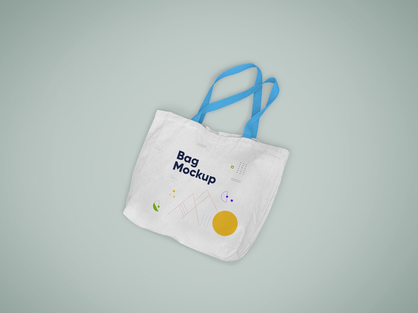 Download Free Tote Bag PSD Mockup in Realistic View - Free Download