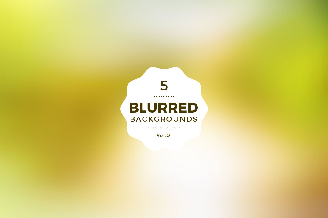 5 Free Blurred Backgrounds
