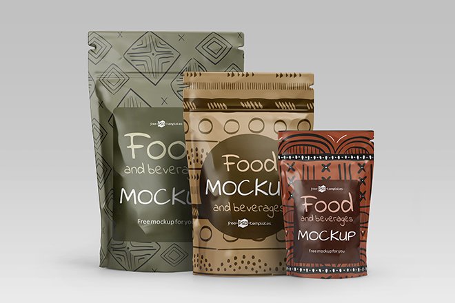 Download Food and Beverages Mockup - Free Download