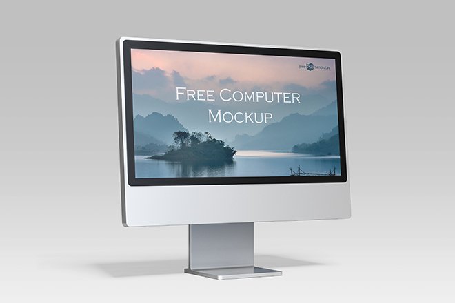 Download Free Computer PC Mockup - Free Download