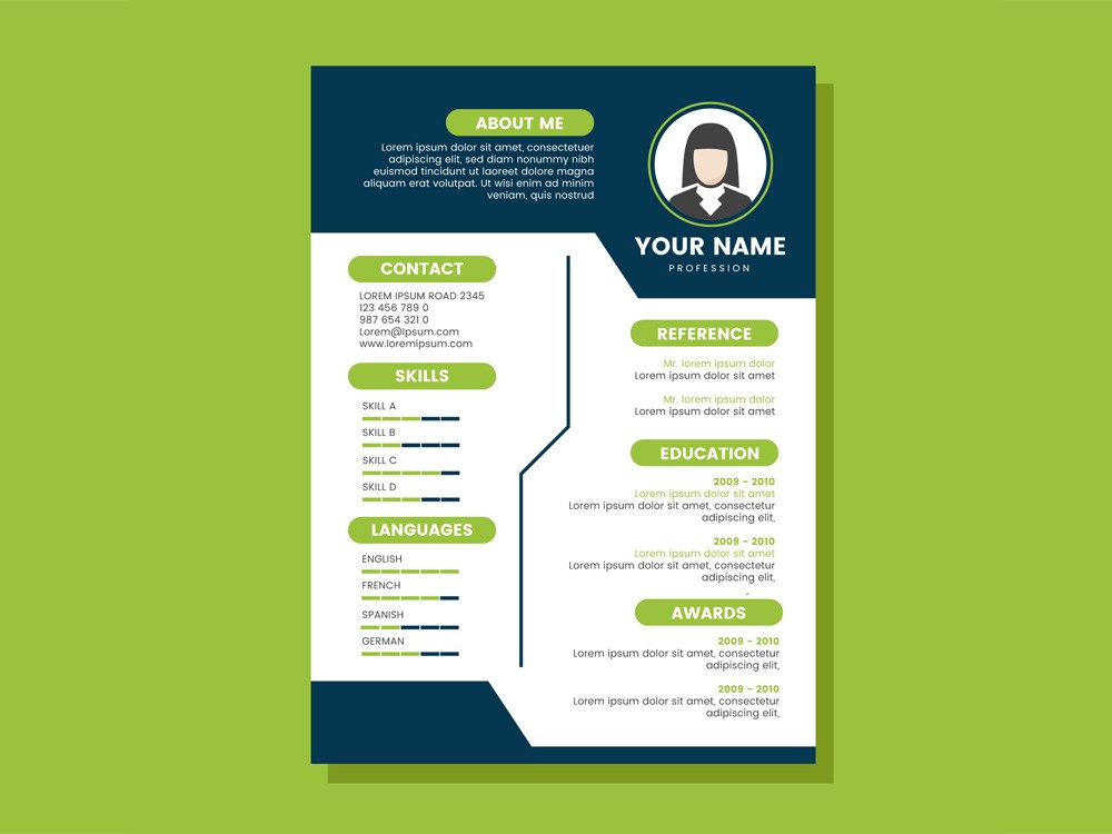 Color Resume Templates Free Download Printable Templates