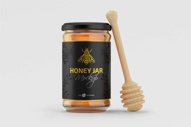 Download Free Honey Jar Mockup Set - Free Download
