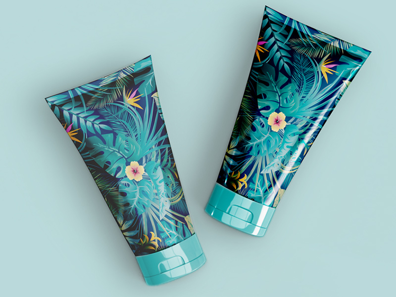 Download Two Cosmetic Tube Mockups - Free Download