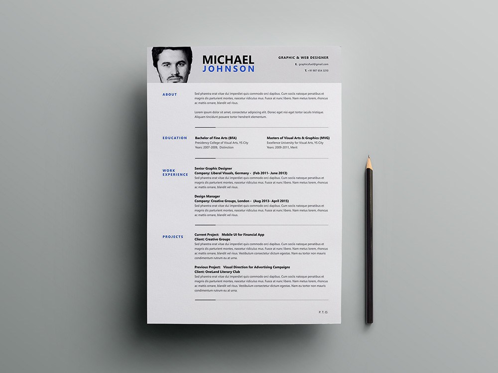 professional resume templates 2019 free download