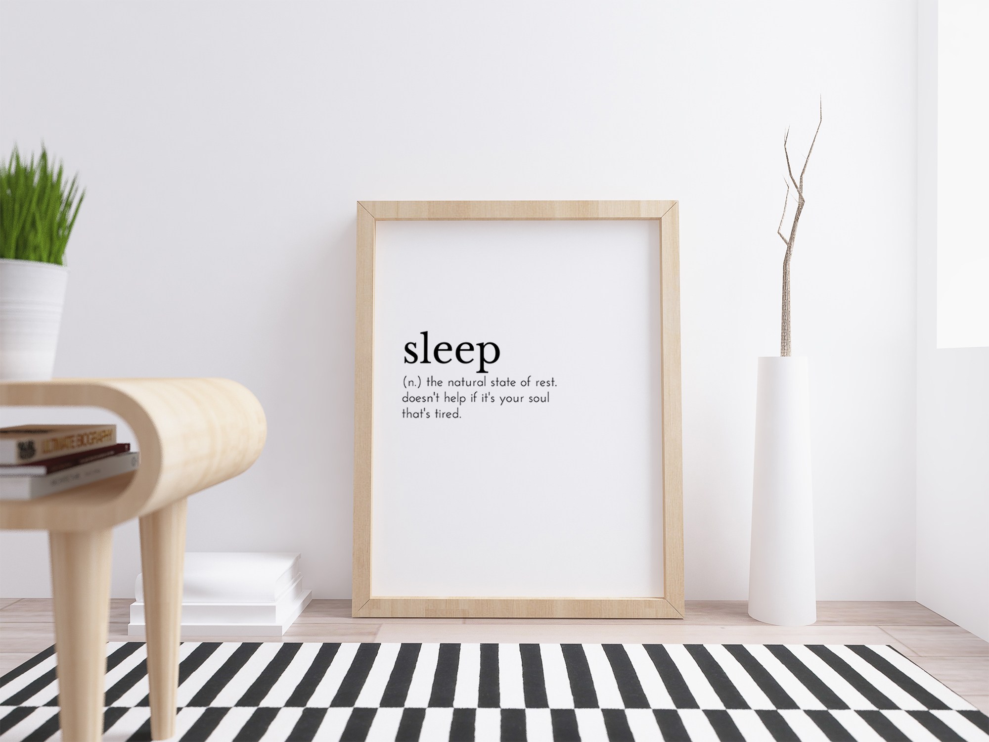 sleep-definition-wall-art-poster-design-free-download