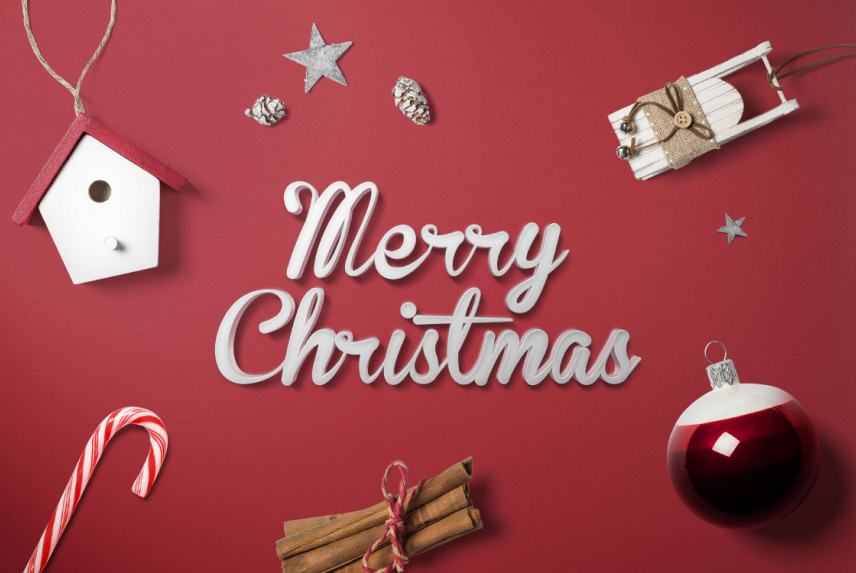 Download Merry Christmas Mockup PSD - Free Download