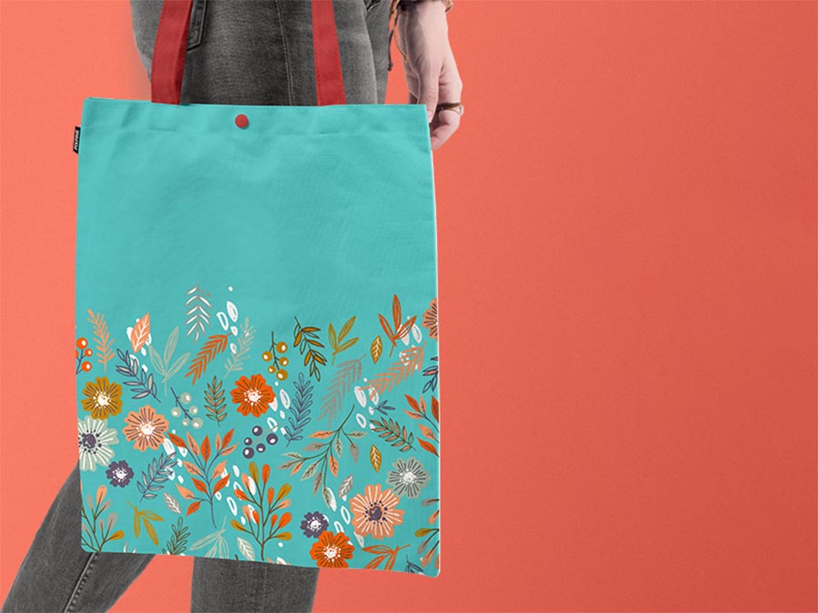 Download Stylish Tote Bag Mockup PSD - Free Download