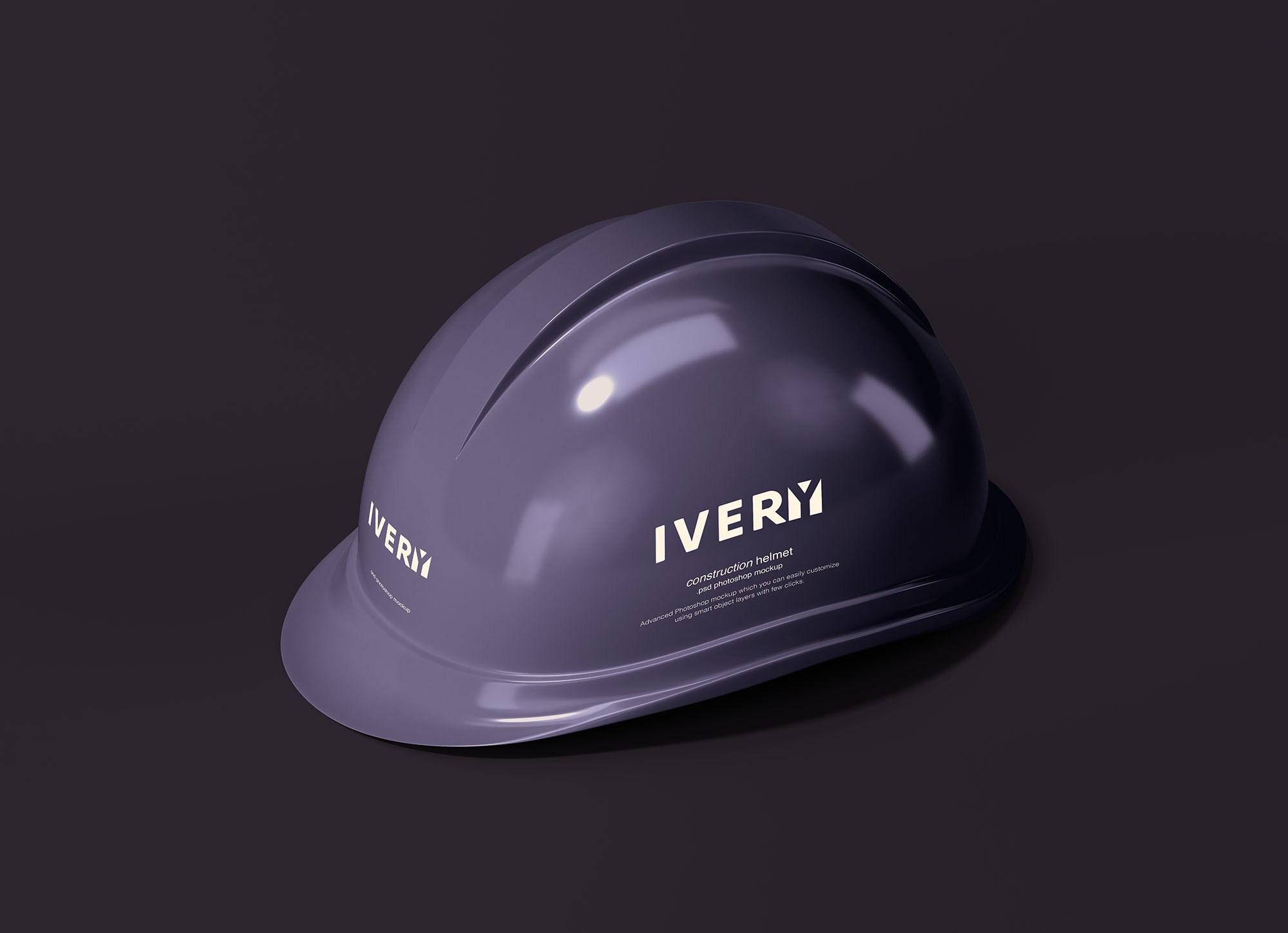 Free Construction Helmet Mockup PSD - Free Download