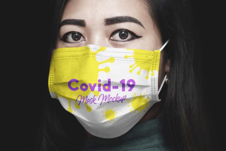 Download Free Coronavirus (Covid-19) Medical Face Mask Mockup - Free Download