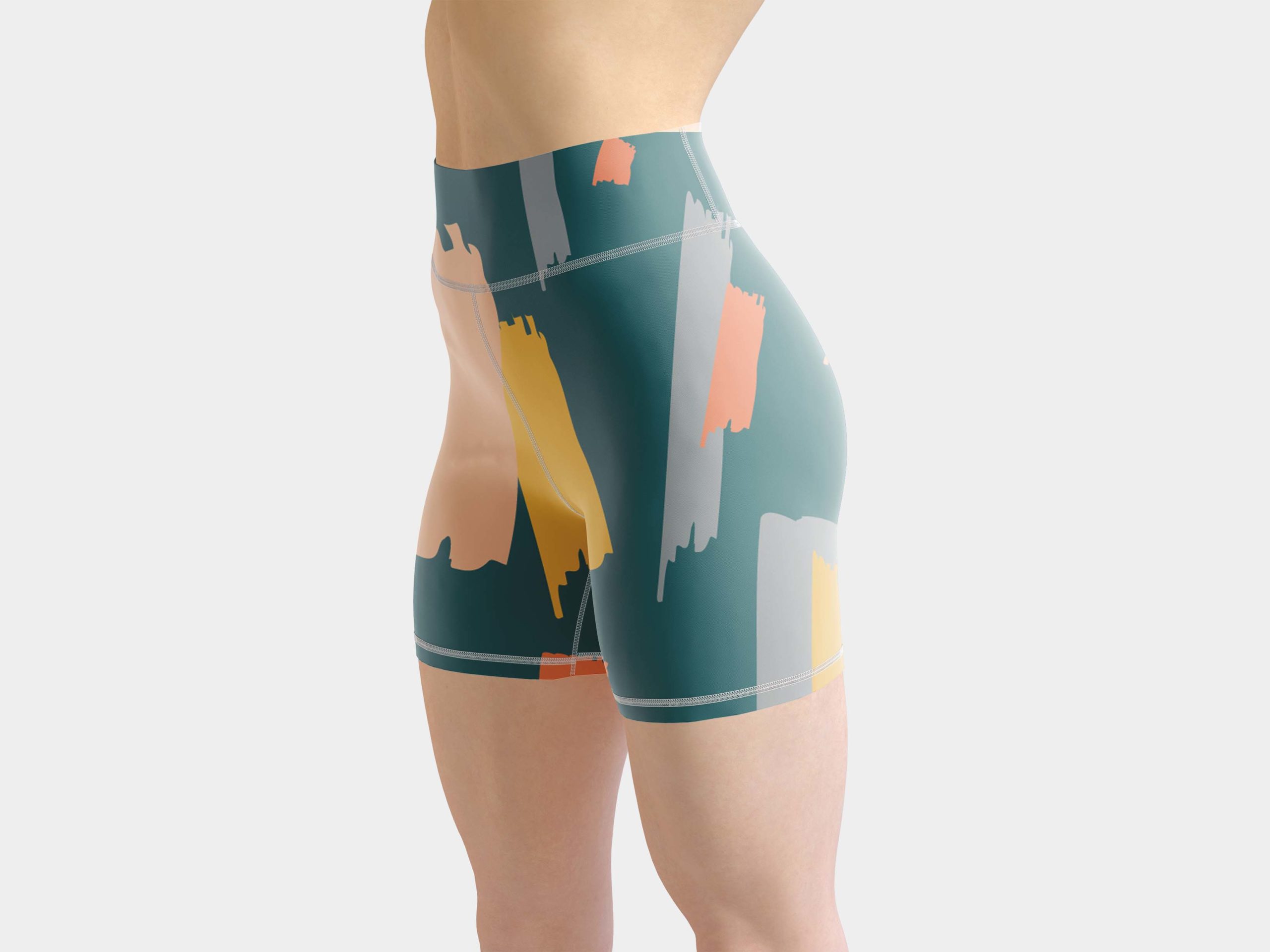 Download Women's Training Shorts Mockup - Free Download