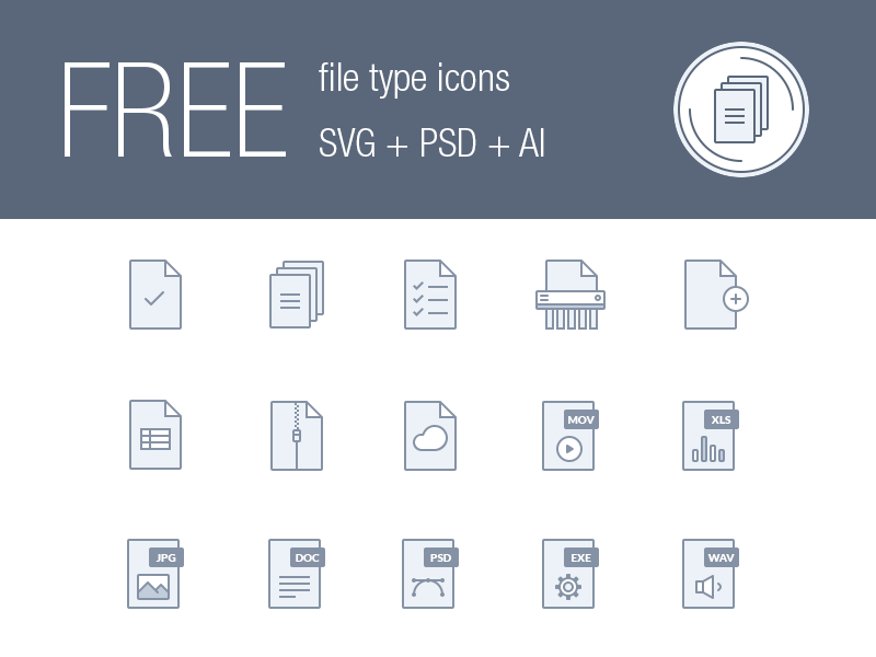 Free Vector File Type Icon - Free Download