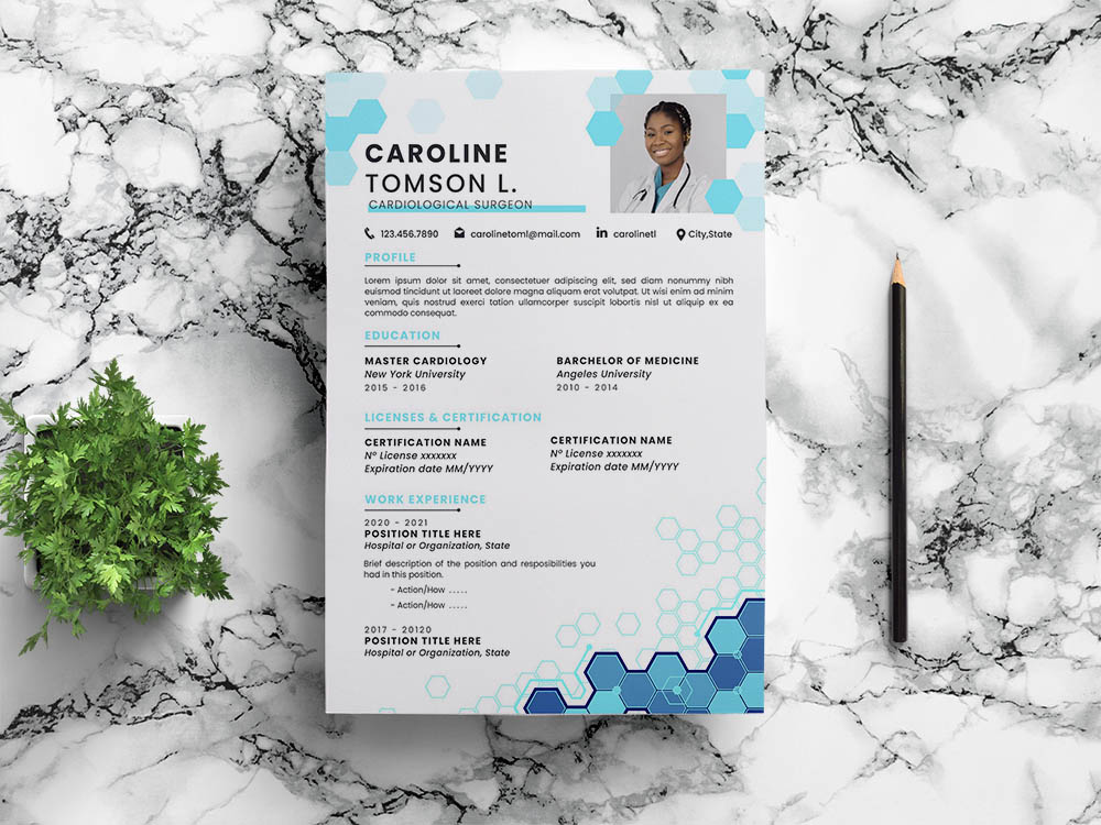 Free Cardiologist Resume Template Free Download