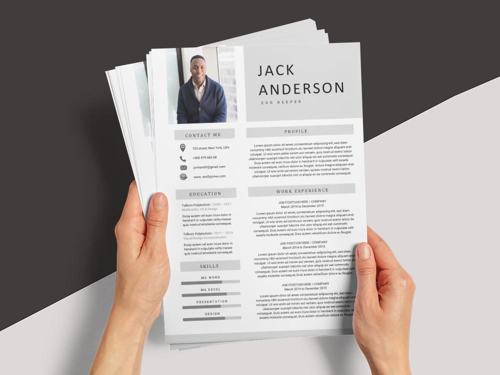 Free Zoo Keeper Resume Template - Free Download