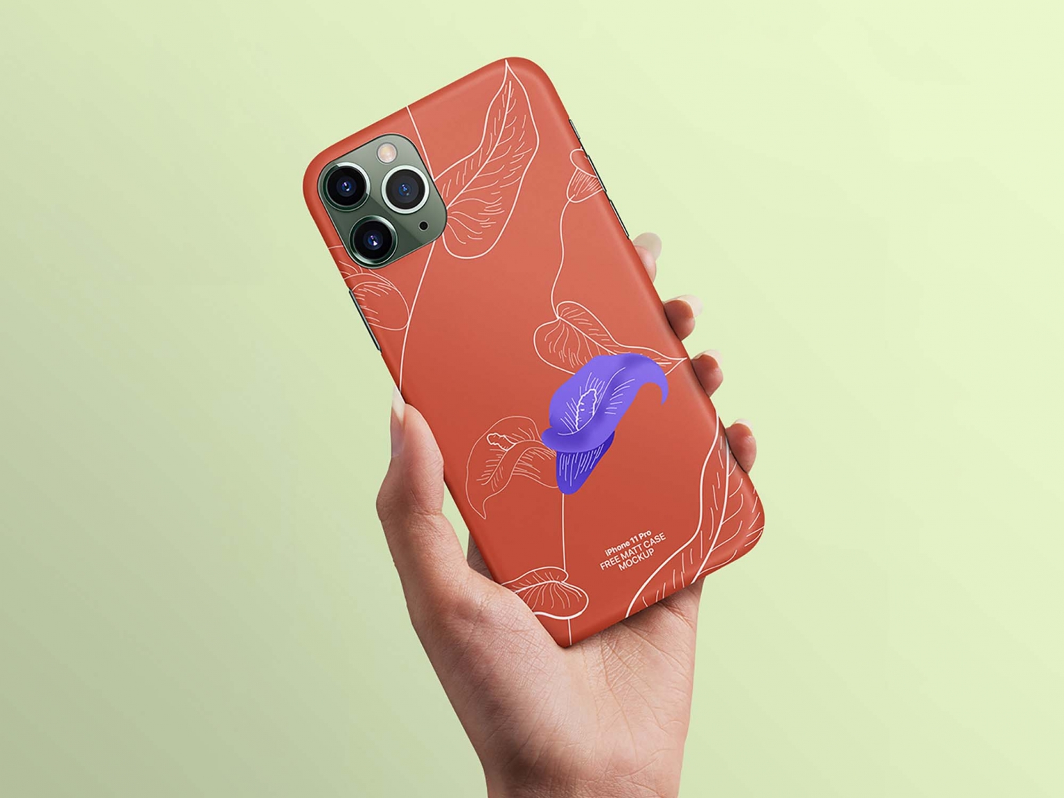 iPhone 11 Pro Case Mockup - Free Download