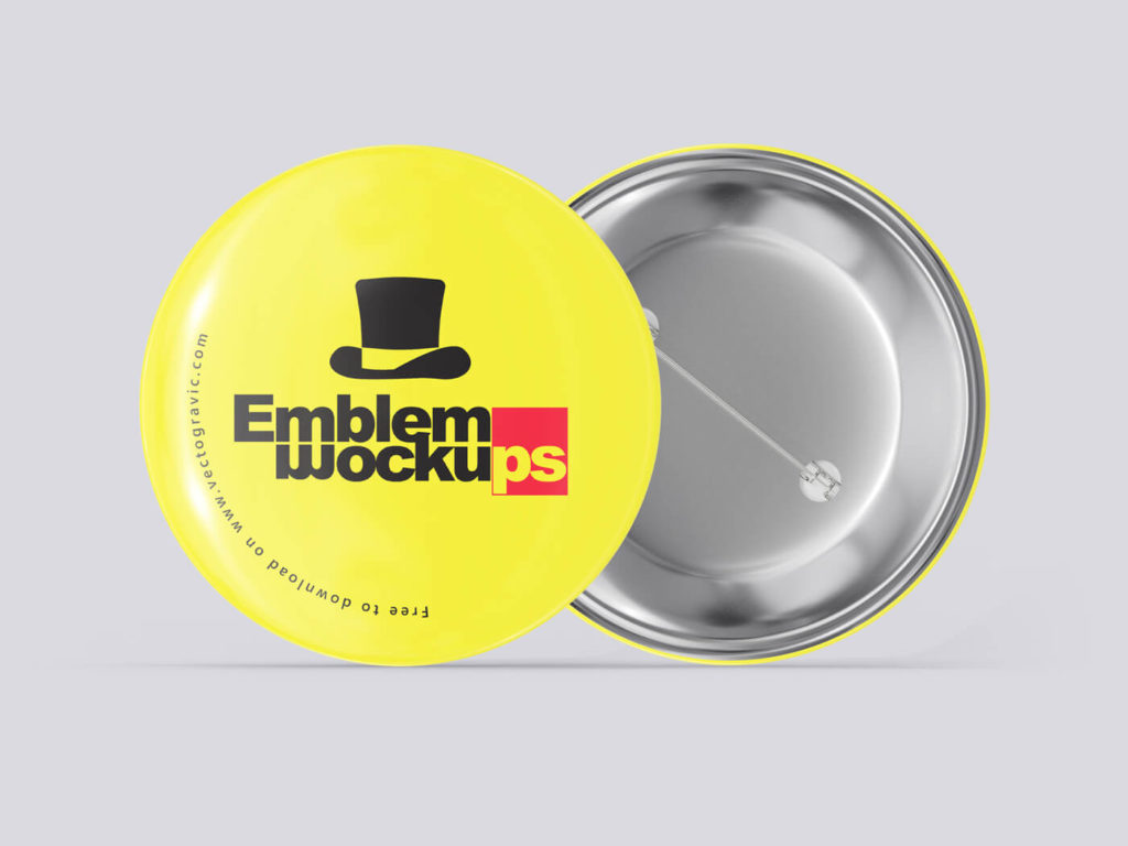 Download Emblem Badge Mockup Psd Free Download