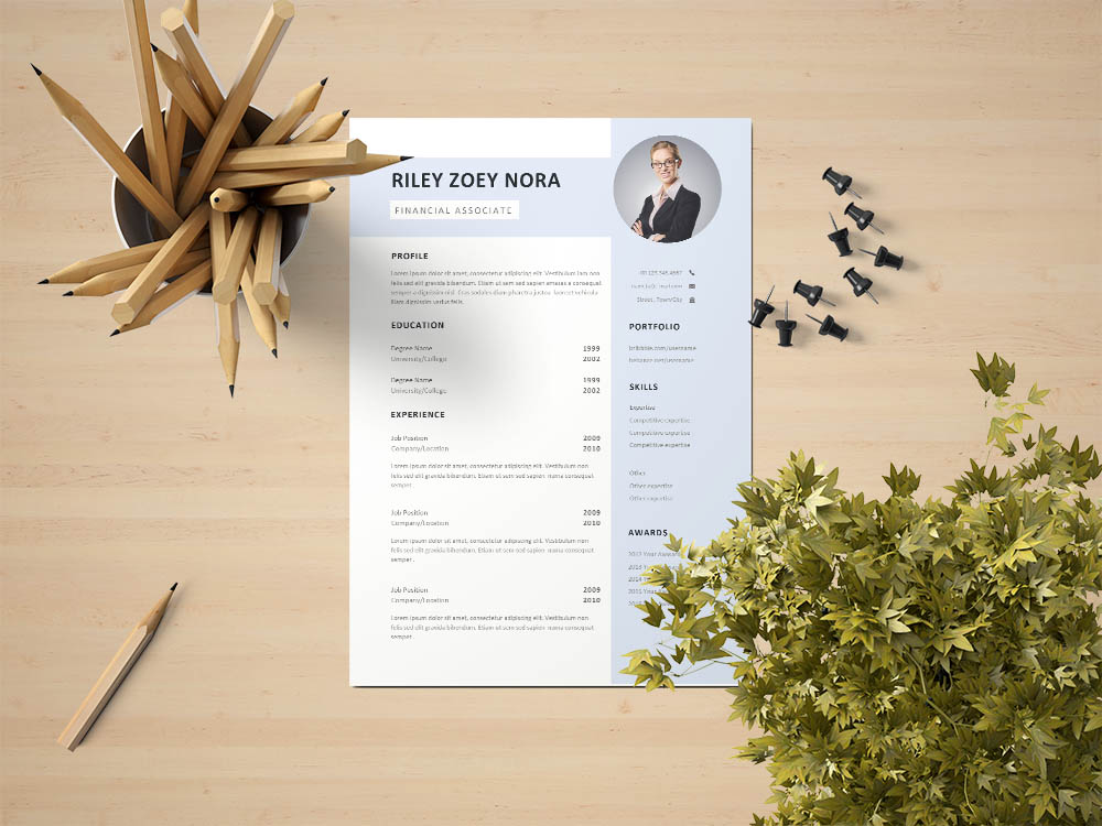 free-financial-associate-resume-template-pivle