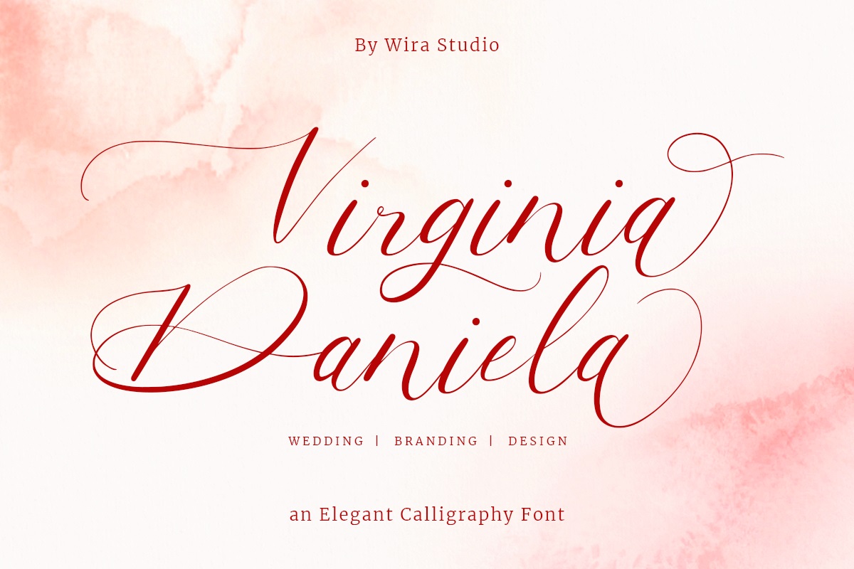virginia bold typeface