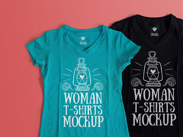 Download Woman T Shirt Mockup Psd Free Download