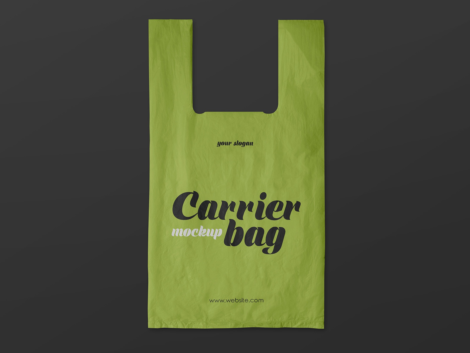 Download Free Plastic Carrier Bag Mockup - Free Download